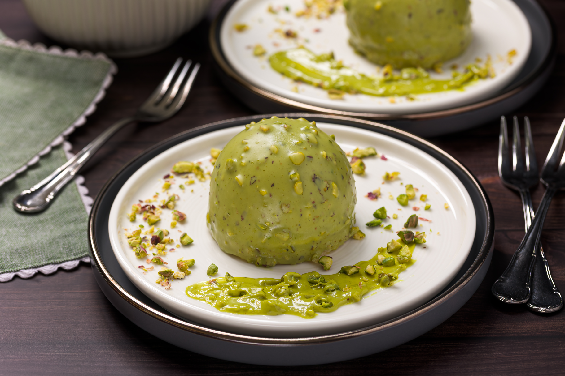 Pistachio dome
